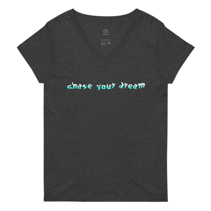 Chase Saldate | Chase Your Dream V-neck T-shirt - Clutch - Clothing