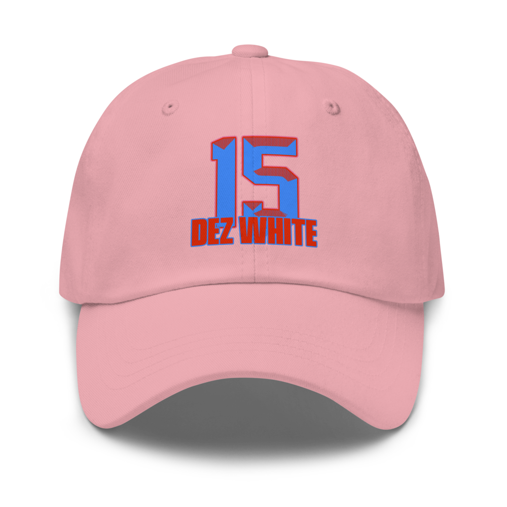 Dezman White | Jersey Style Dad Hat