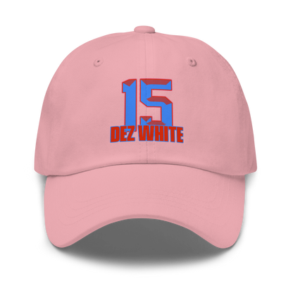 Dezman White | Jersey Style Dad Hat