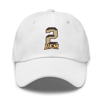Trace White | Jersey Style Dad Hat