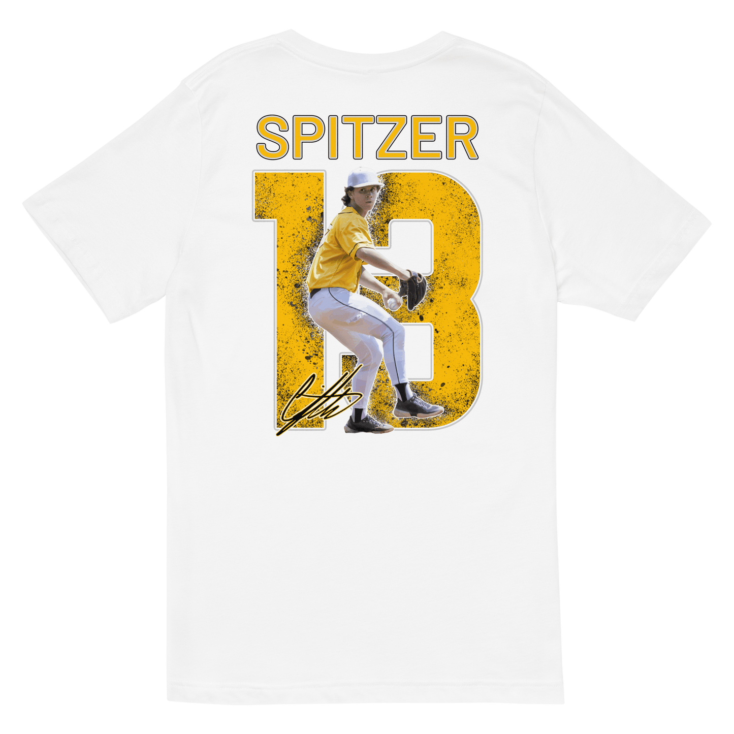 Cole Spitzer| Mural & Patch V-neck T-shirt - Clutch -