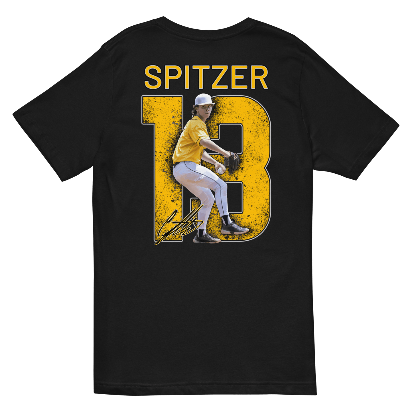 Cole Spitzer| Mural & Patch V-neck T-shirt - Clutch -