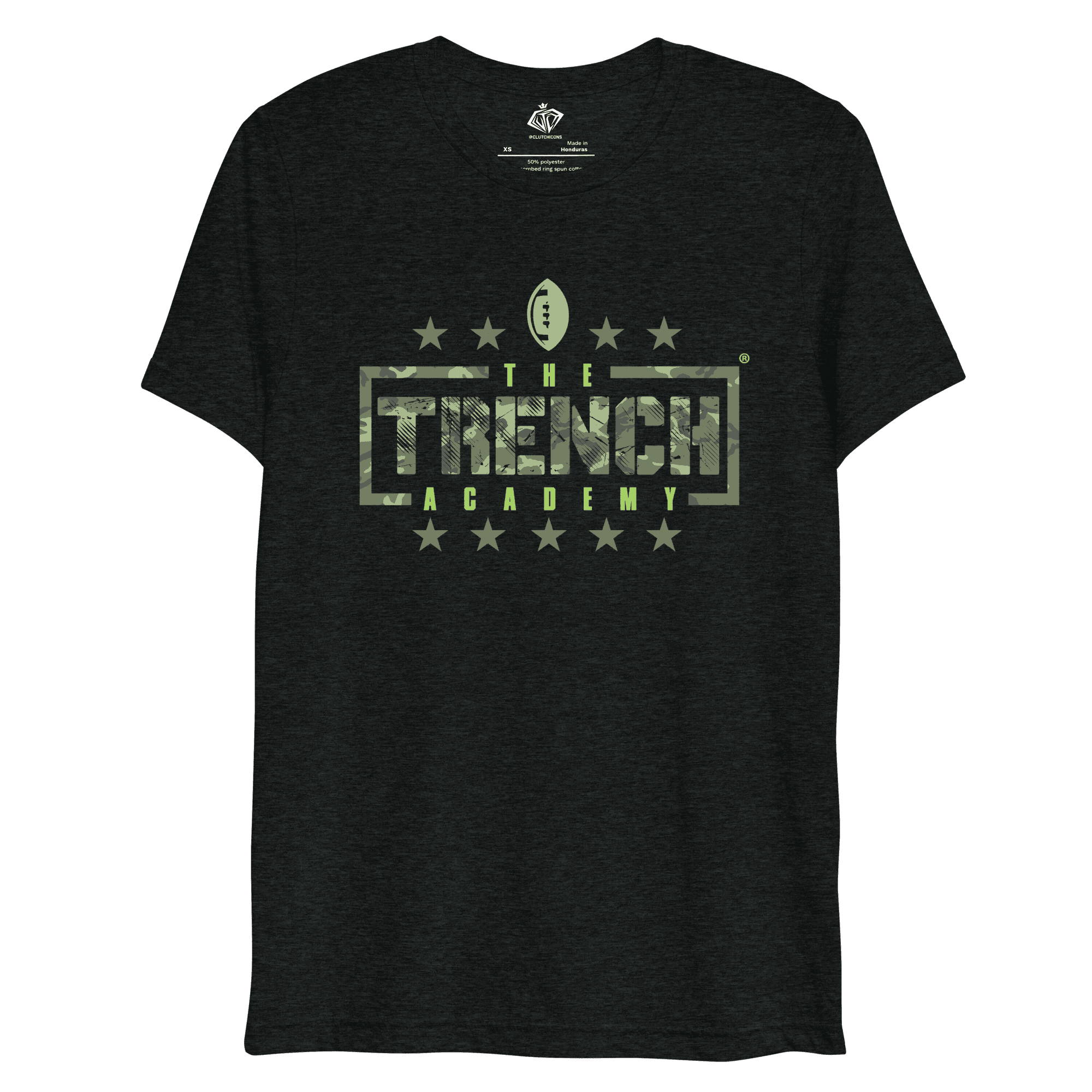 COMBINE 2024 Trench Staple Performance Shirt | Green Camo - Clutch -