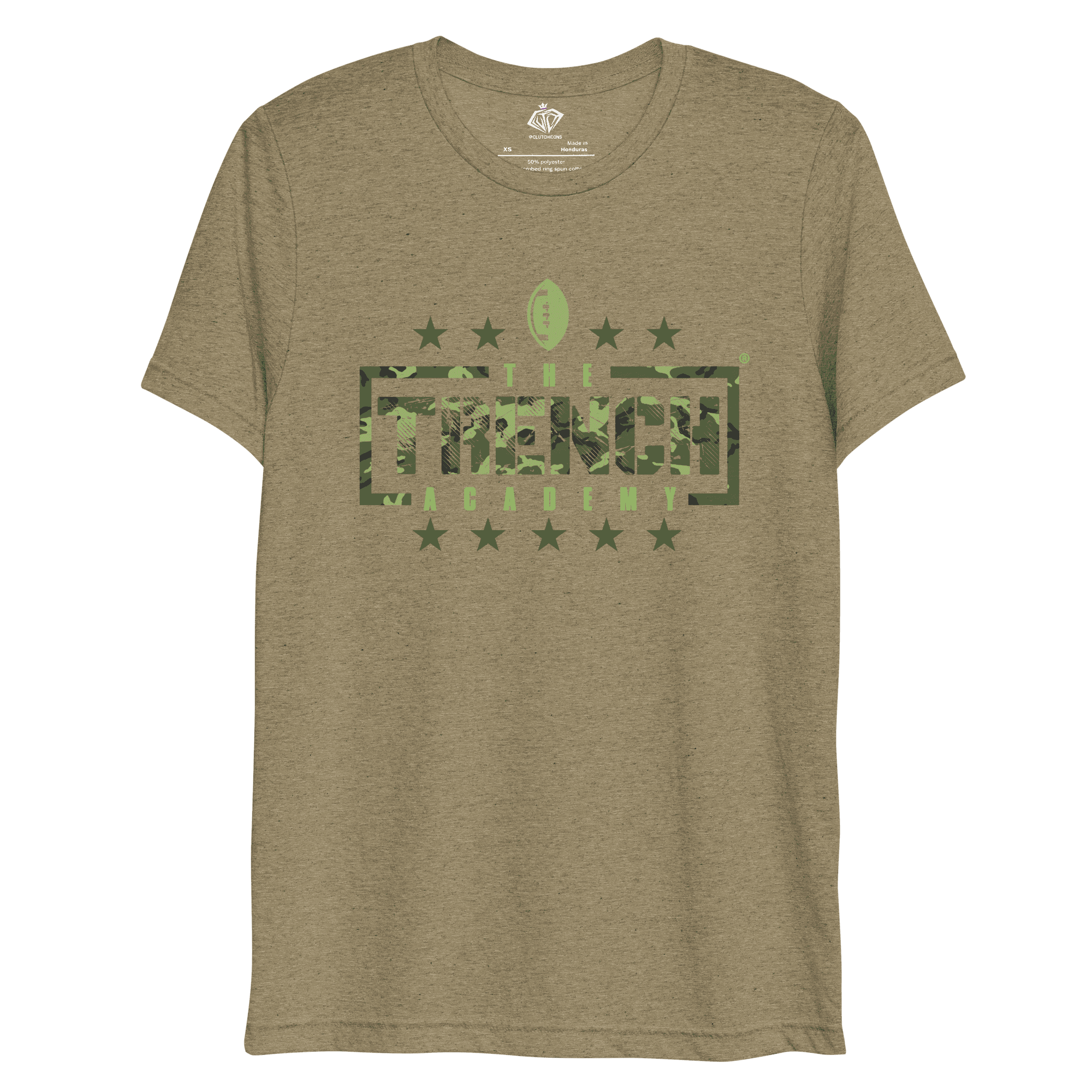 COMBINE 2024 Trench Staple Performance Shirt | Green Camo - Clutch -