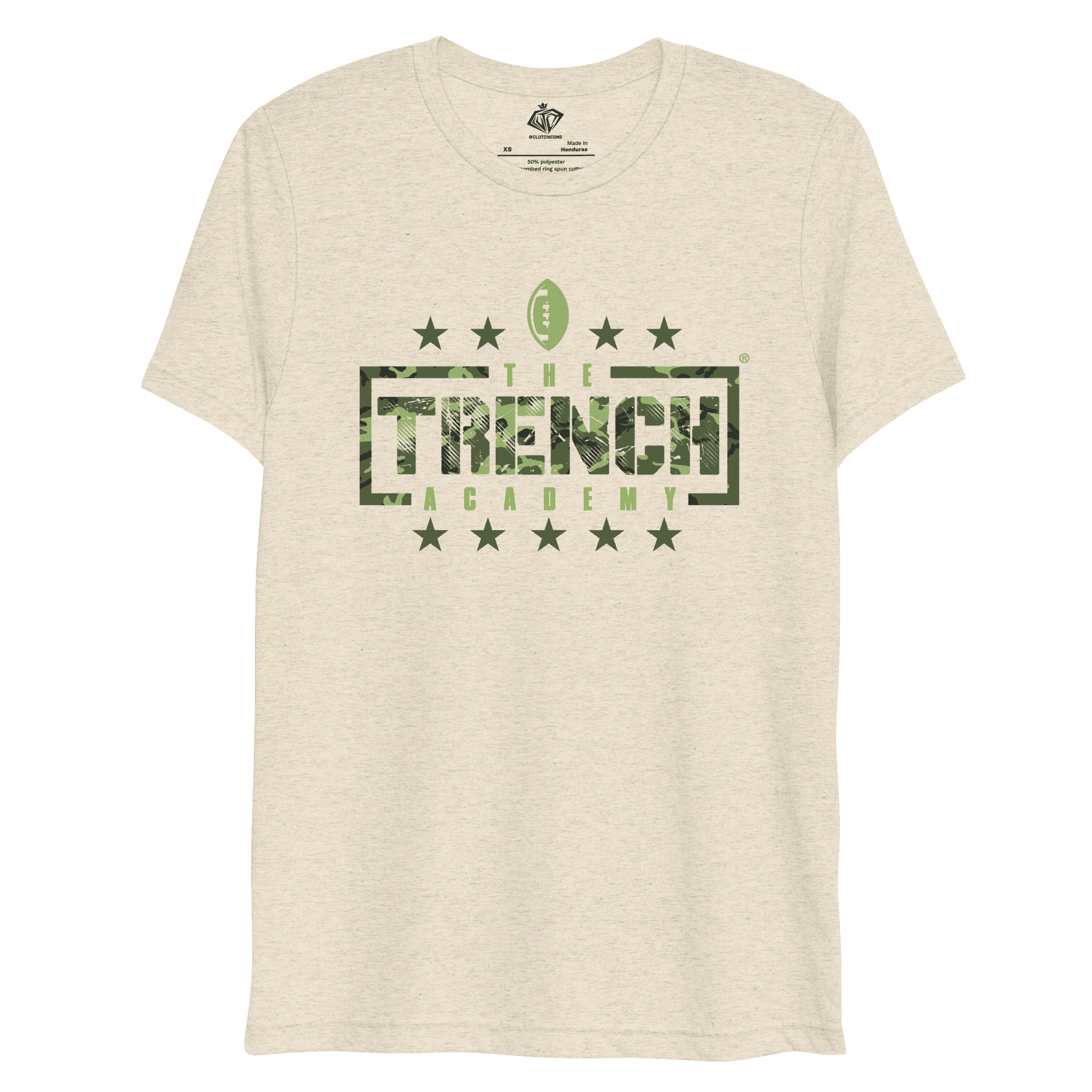 COMBINE 2024 Trench Staple Performance Shirt | Green Camo - Clutch -