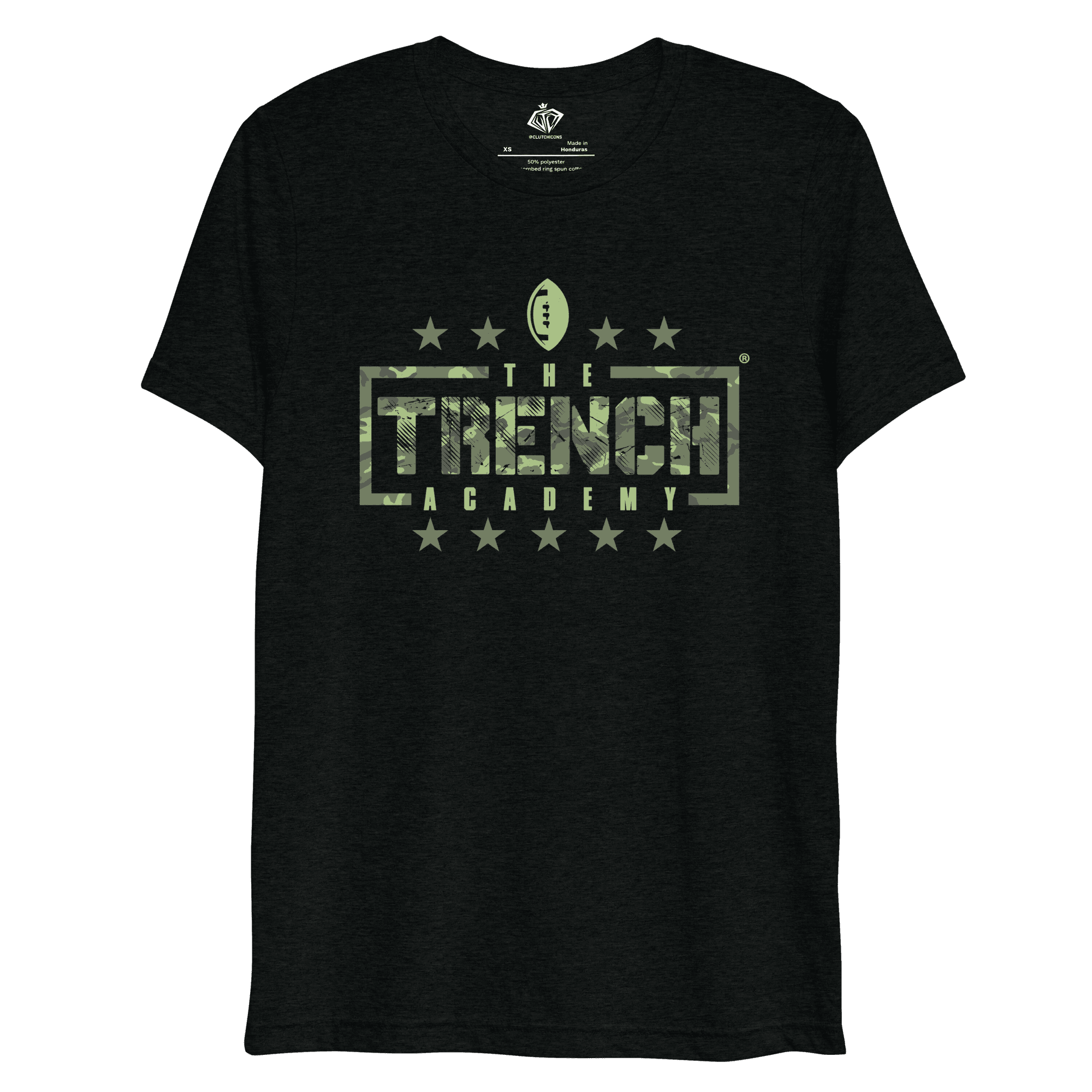 COMBINE 2024 Trench Staple Performance Shirt | Green Camo - Clutch -