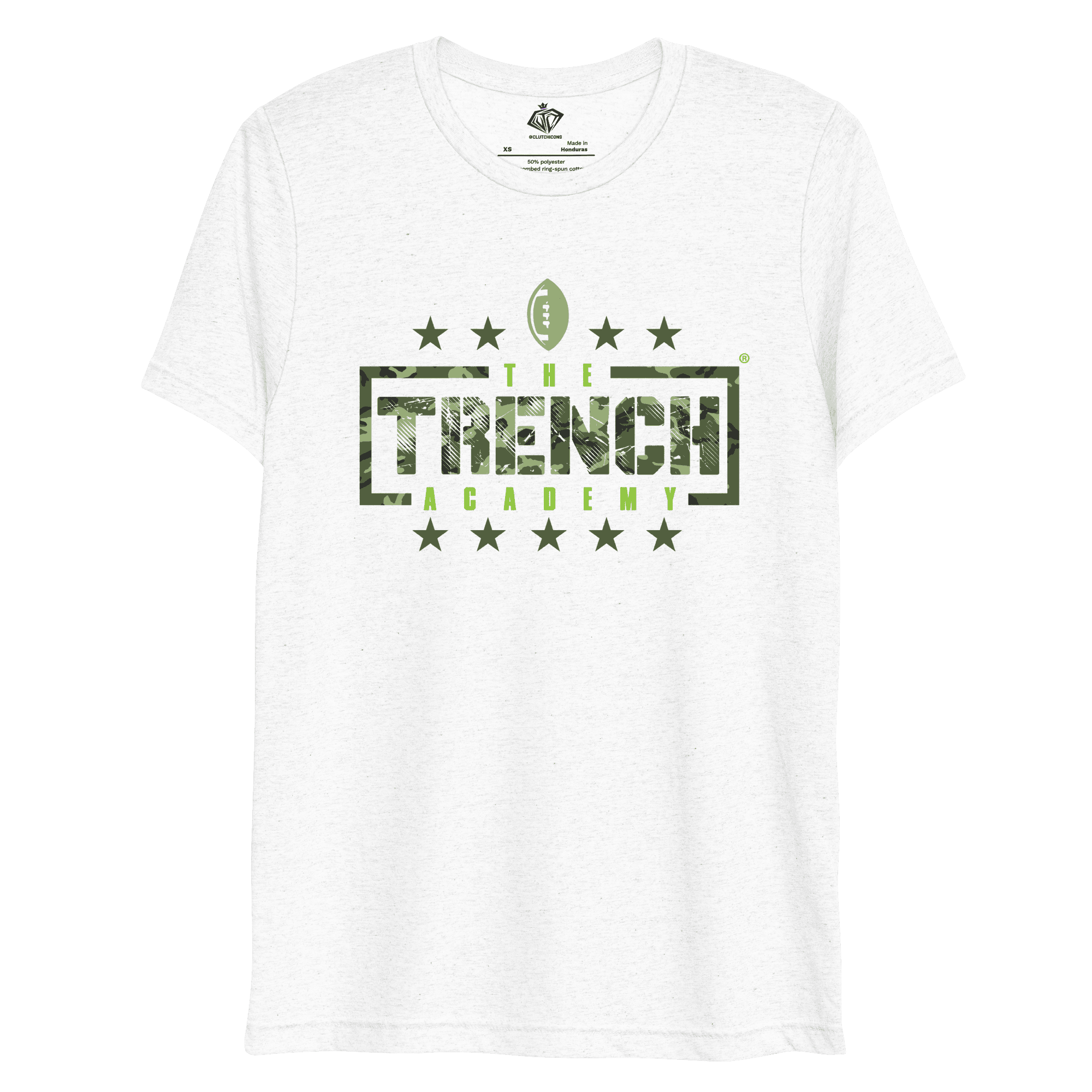 COMBINE 2024 Trench Staple Performance Shirt | Green Camo - Clutch -