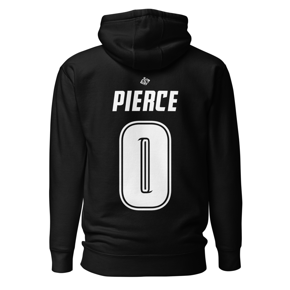 Karhys Pierce | Black & White Premium Hoodie