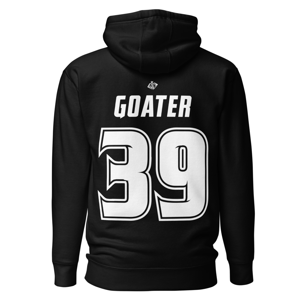 Luke Goater | Black & White Premium Hoodie