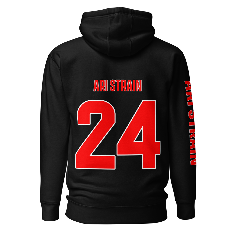 Ariana Strain | Jersey Style Hoodie