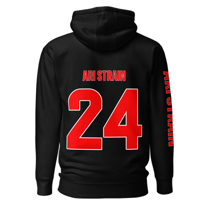 Ariana Strain | Jersey Style Hoodie