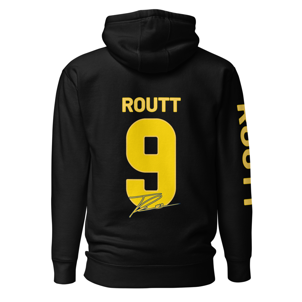 Teegin Routt | Jersey Style Hoodie
