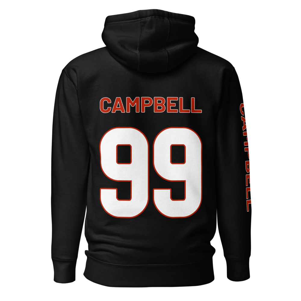 Sirmaine Campbell | Jersey Style Hoodie