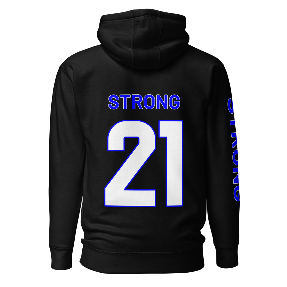 Clare Strong | Jersey Style Hoodie