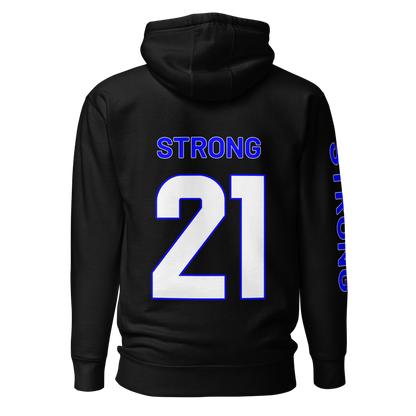 Clare Strong | Jersey Style Hoodie