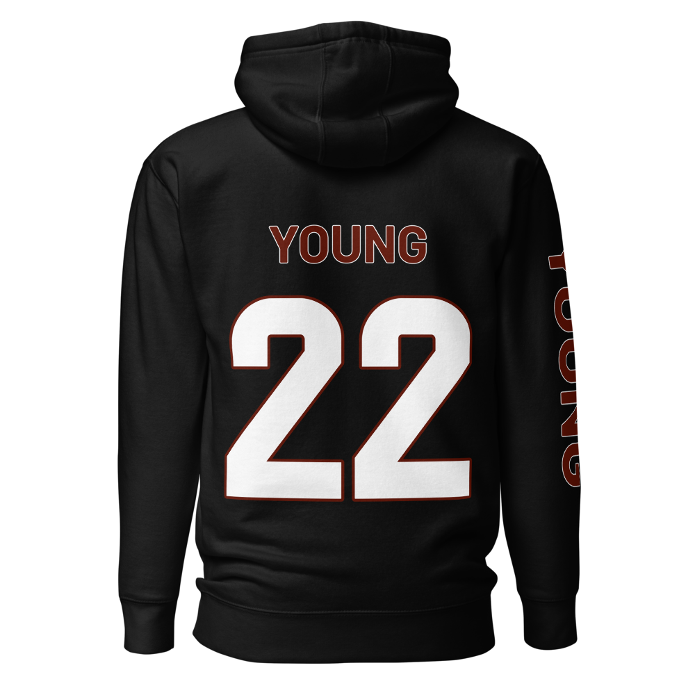 Avery Young | Jersey Style Hoodie