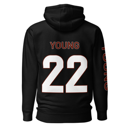 Avery Young | Jersey Style Hoodie