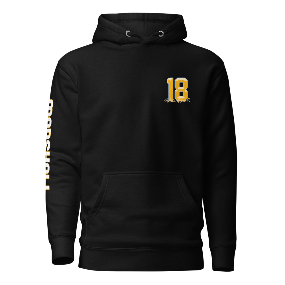 Natalie Marshall | Jersey Style Hoodie