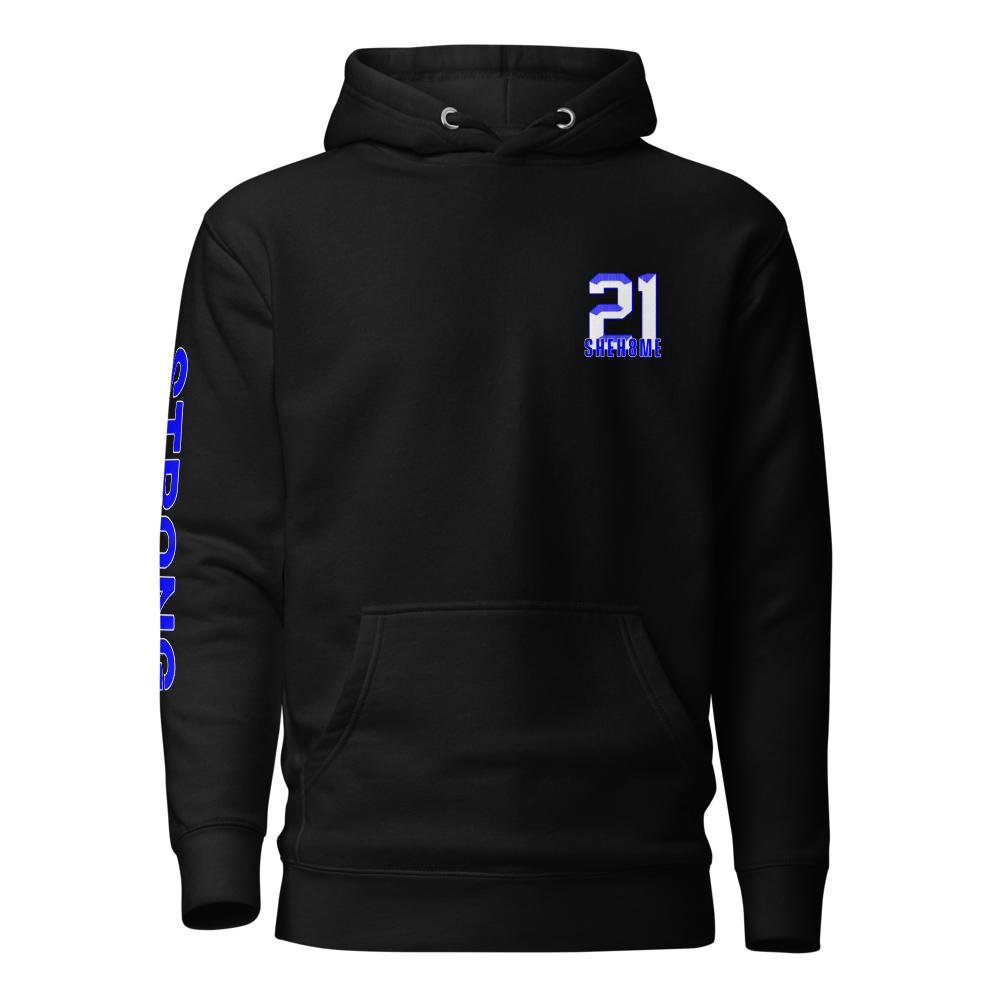 Clare Strong | Jersey Style Hoodie