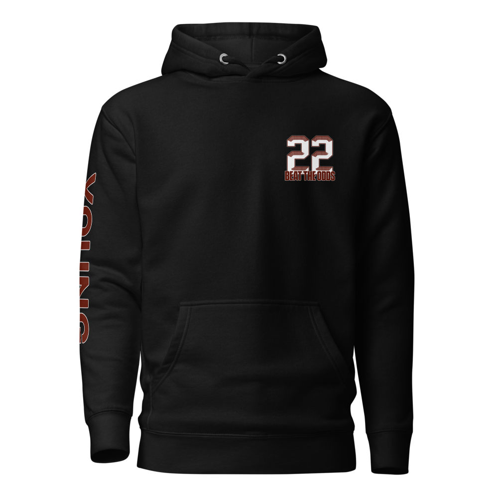 Avery Young | Jersey Style Hoodie