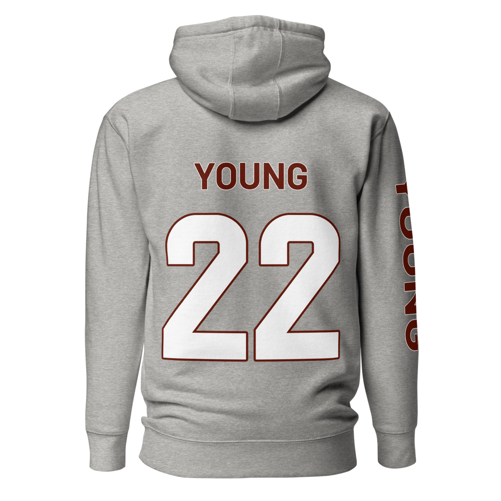 Avery Young | Jersey Style Hoodie