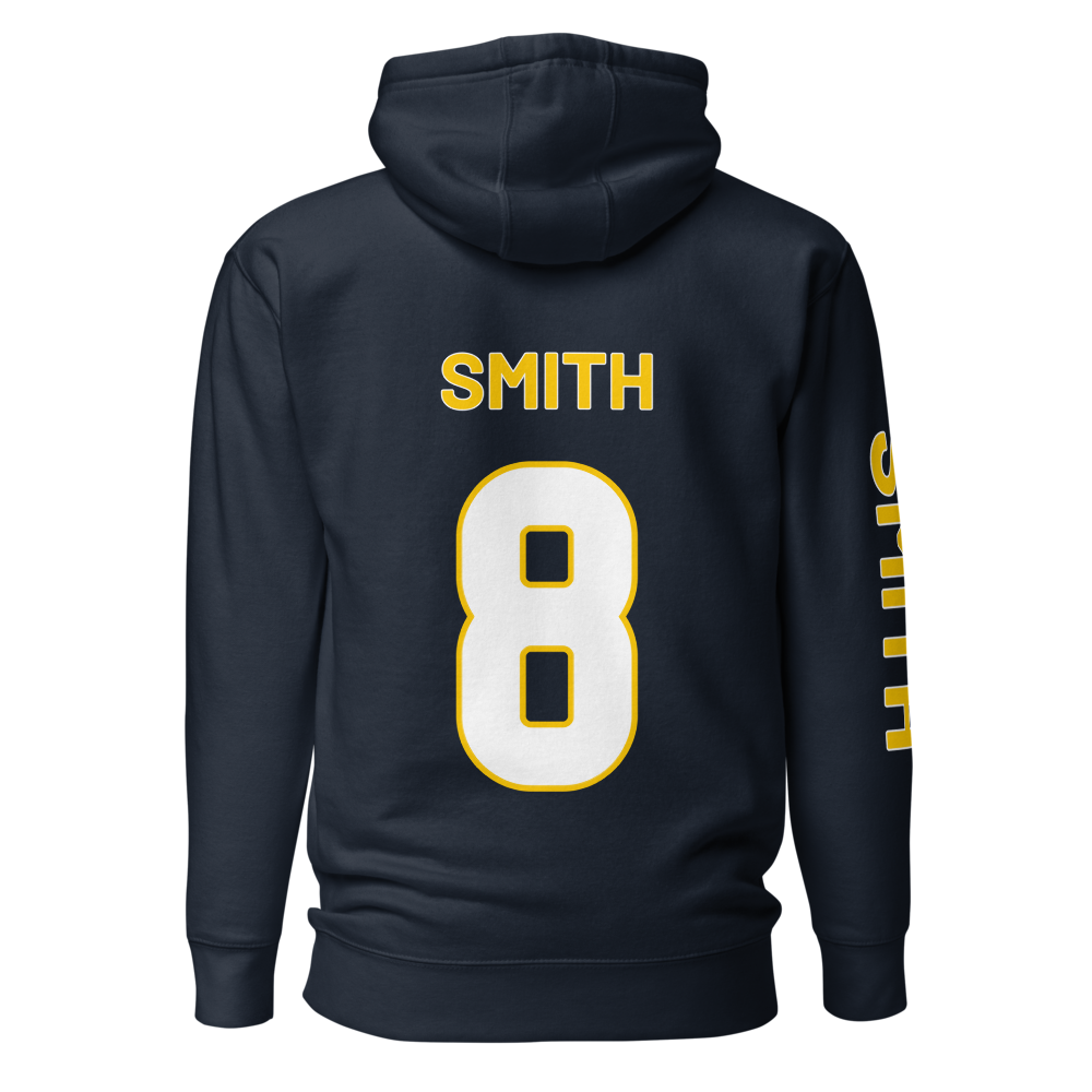 Mel Smith | Jersey Style Hoodie
