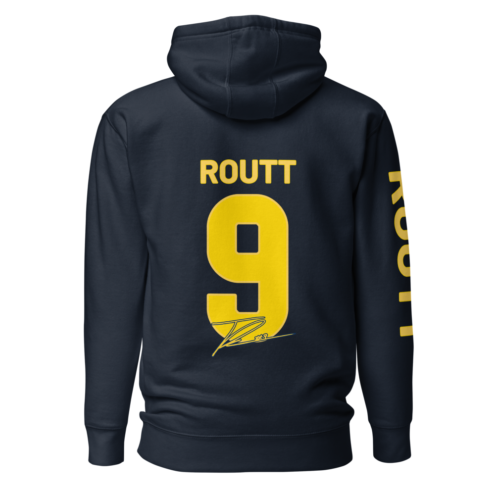 Teegin Routt | Jersey Style Hoodie