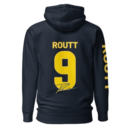 Teegin Routt | Jersey Style Hoodie
