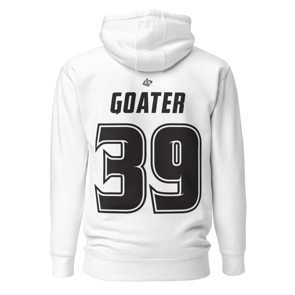 Luke Goater | Black & White Premium Hoodie
