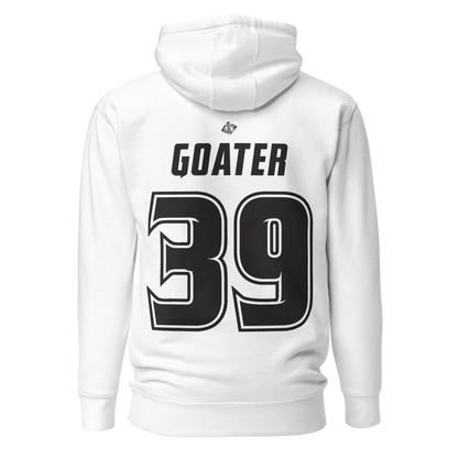 Luke Goater | Black & White Premium Hoodie