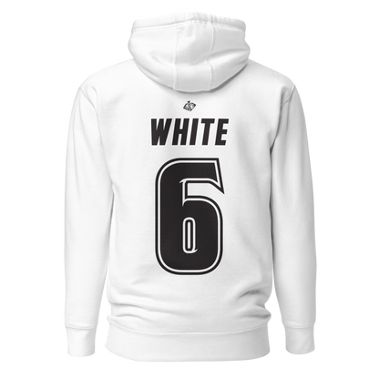 Sarah White | Black & White Premium Hoodie