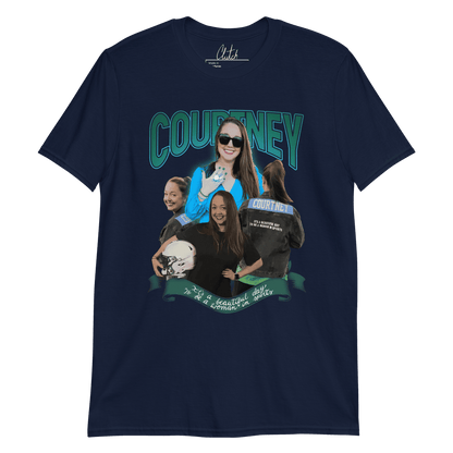 Courtney | Mural Shirt - Clutch -