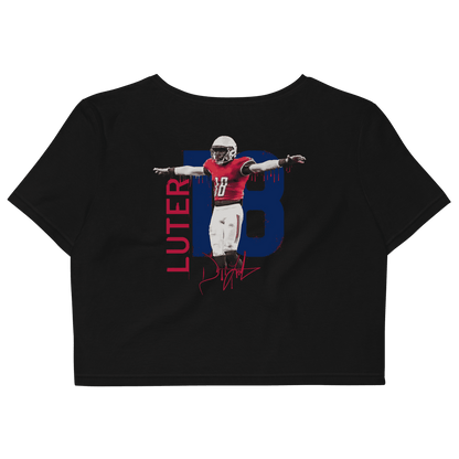 Darrell Luter Jr. | Mural & Patch Organic Crop Top - Clutch - Clothing