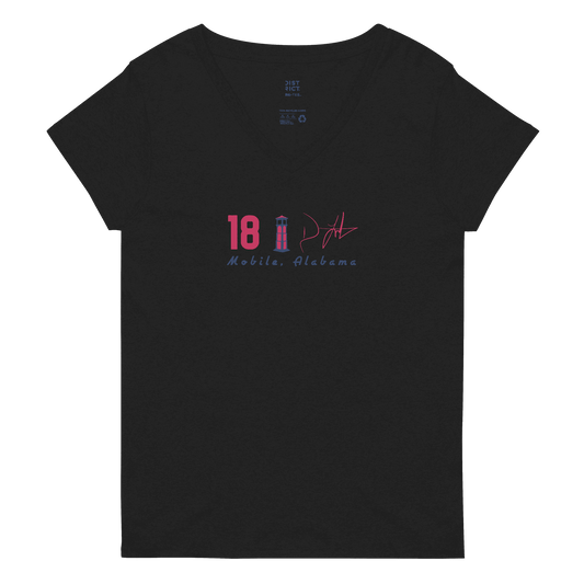 Darrell Luter Jr. | Player Patch V-neck T-shirt - Clutch - Clothing