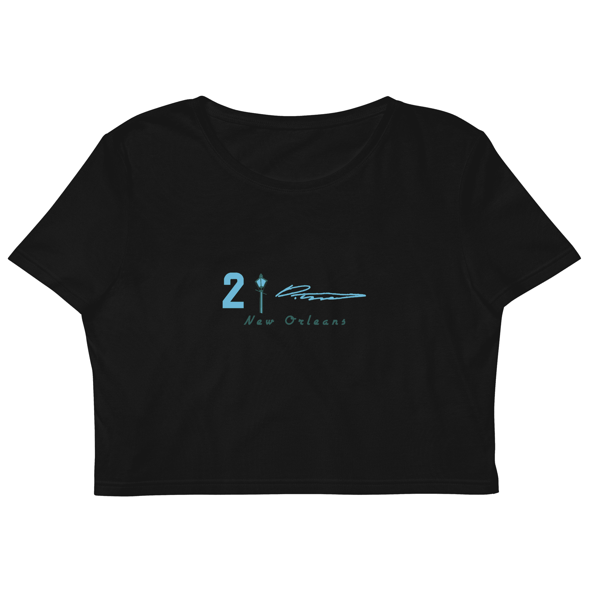 Duece Watts | Player Patch Organic Crop Top - Clutch - Clothing