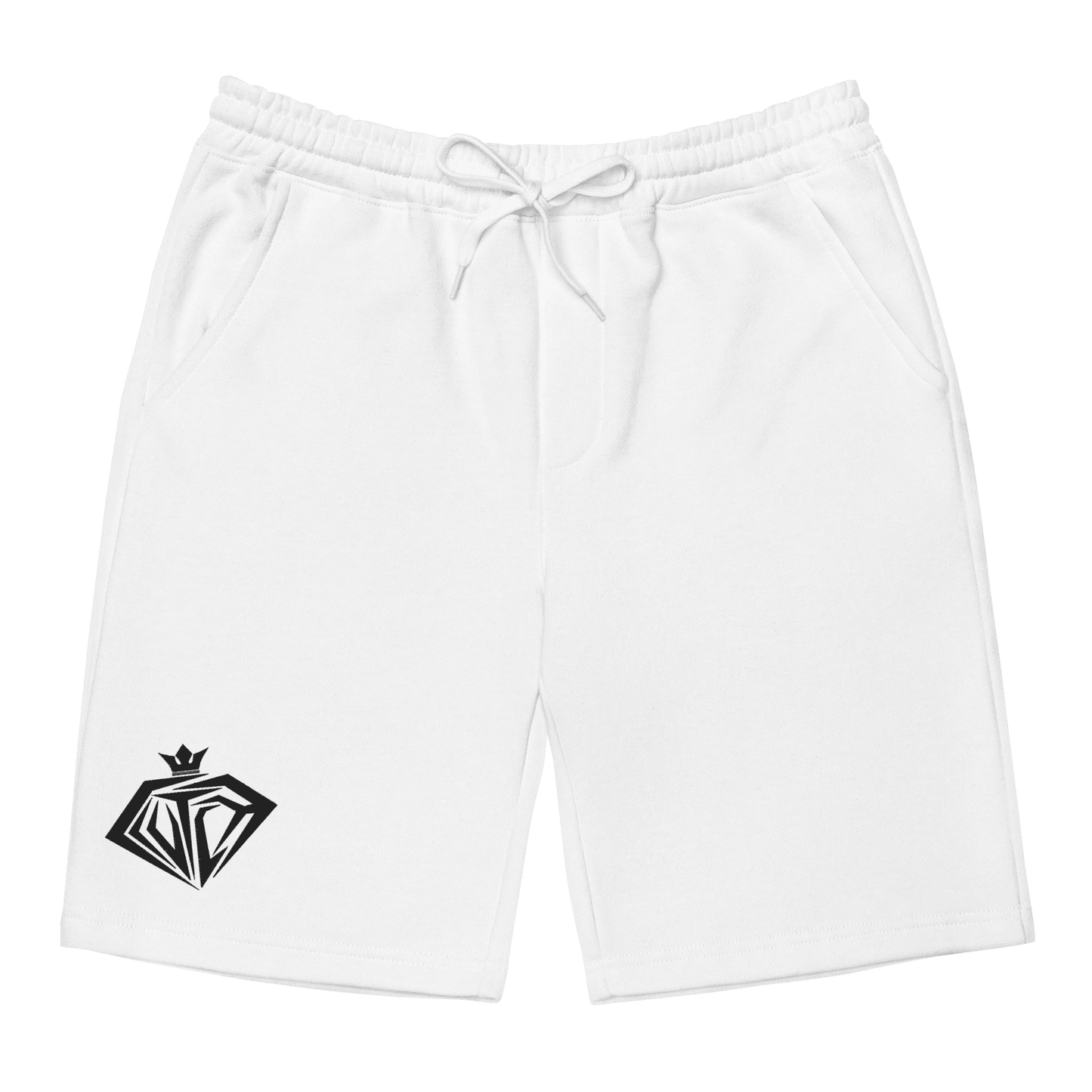 Embroidered Fleece Shorts - Clutch - Clothing