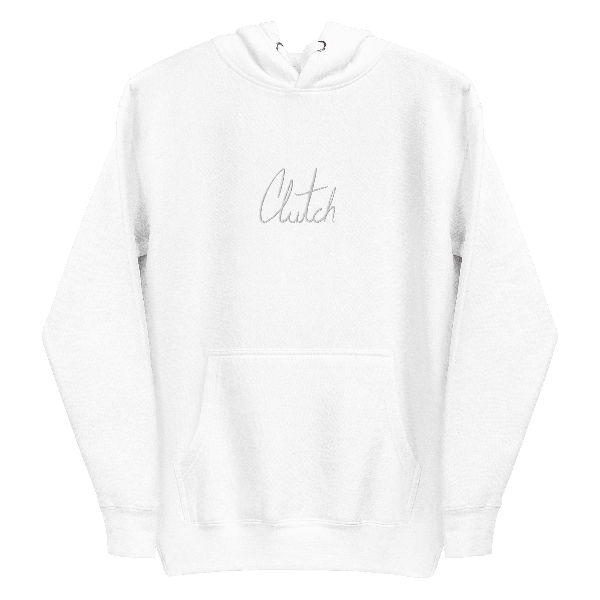 Embroidered Signature Hoodie - Clutch - Clothing
