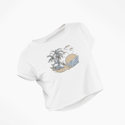 Florida Heat Crop Tee - Clutch - Clothing