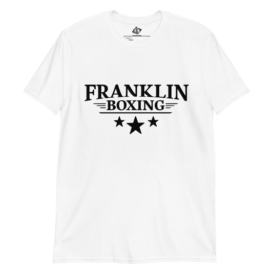 Franklin Boxing | Black Classic Cotton Shirt Printed Back - Clutch -