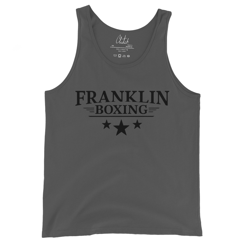 Franklin Boxing | Black Cotton Tank - Clutch -