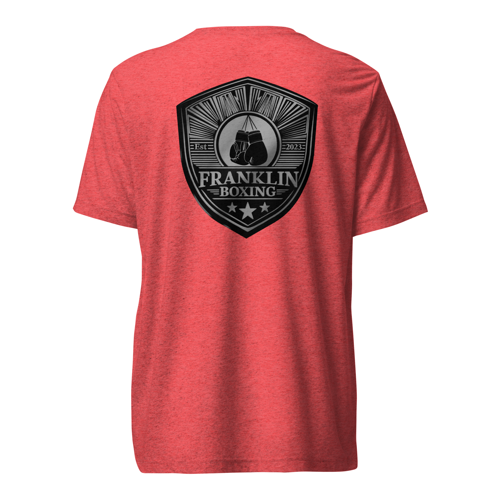 Franklin Boxing | Black Performance Shirt Printed Back - Clutch -