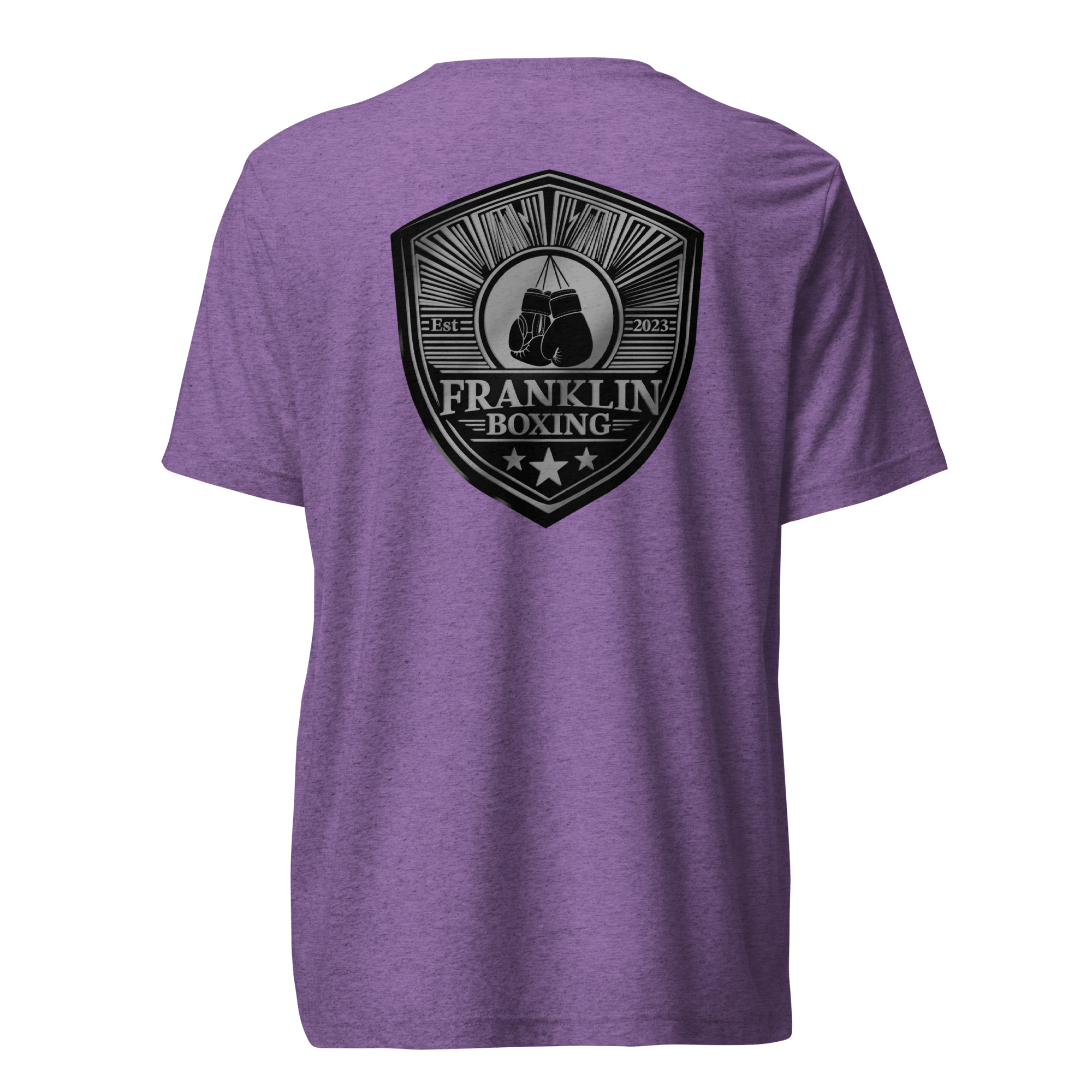 Franklin Boxing | Black Performance Shirt Printed Back - Clutch -