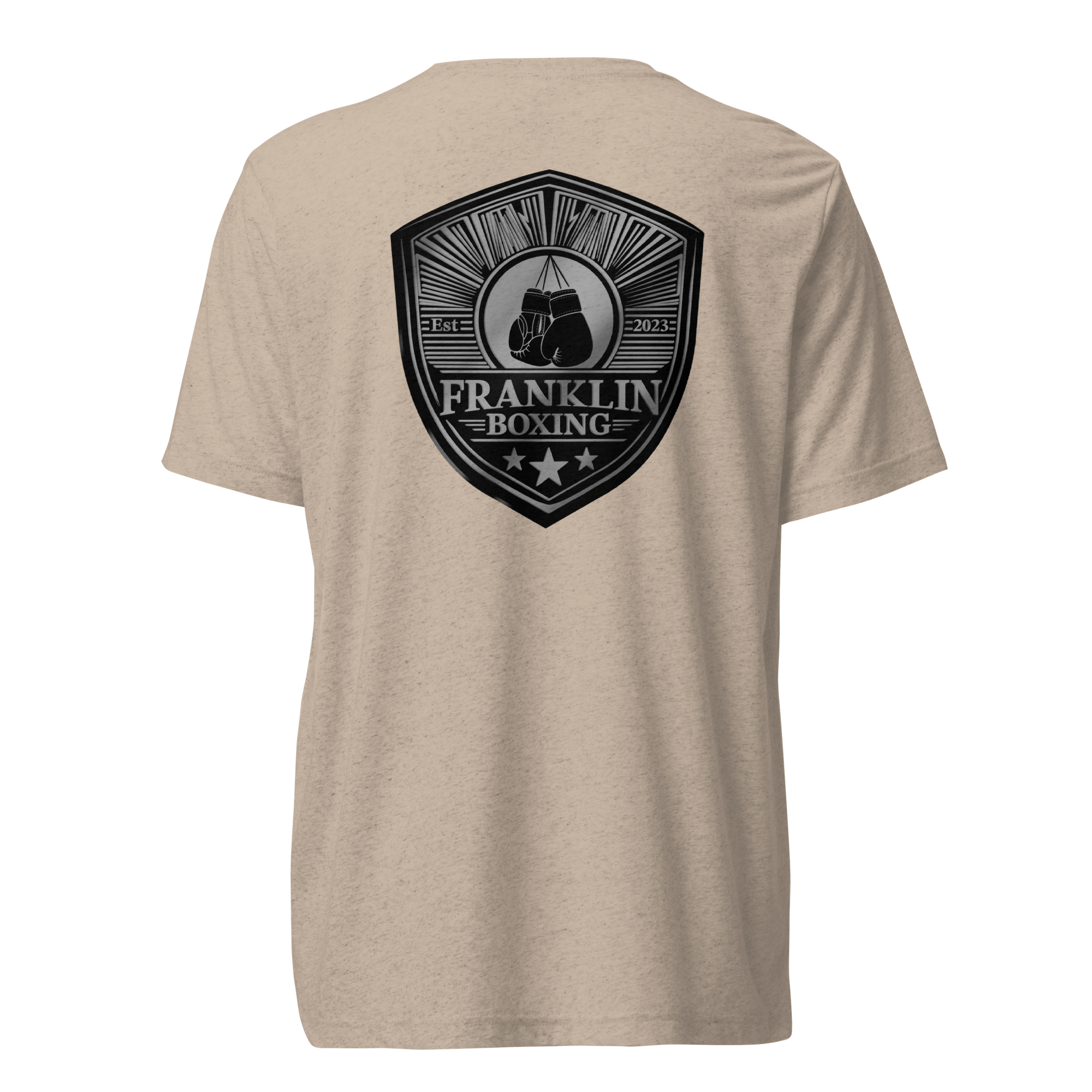 Franklin Boxing | Black Performance Shirt Printed Back - Clutch -