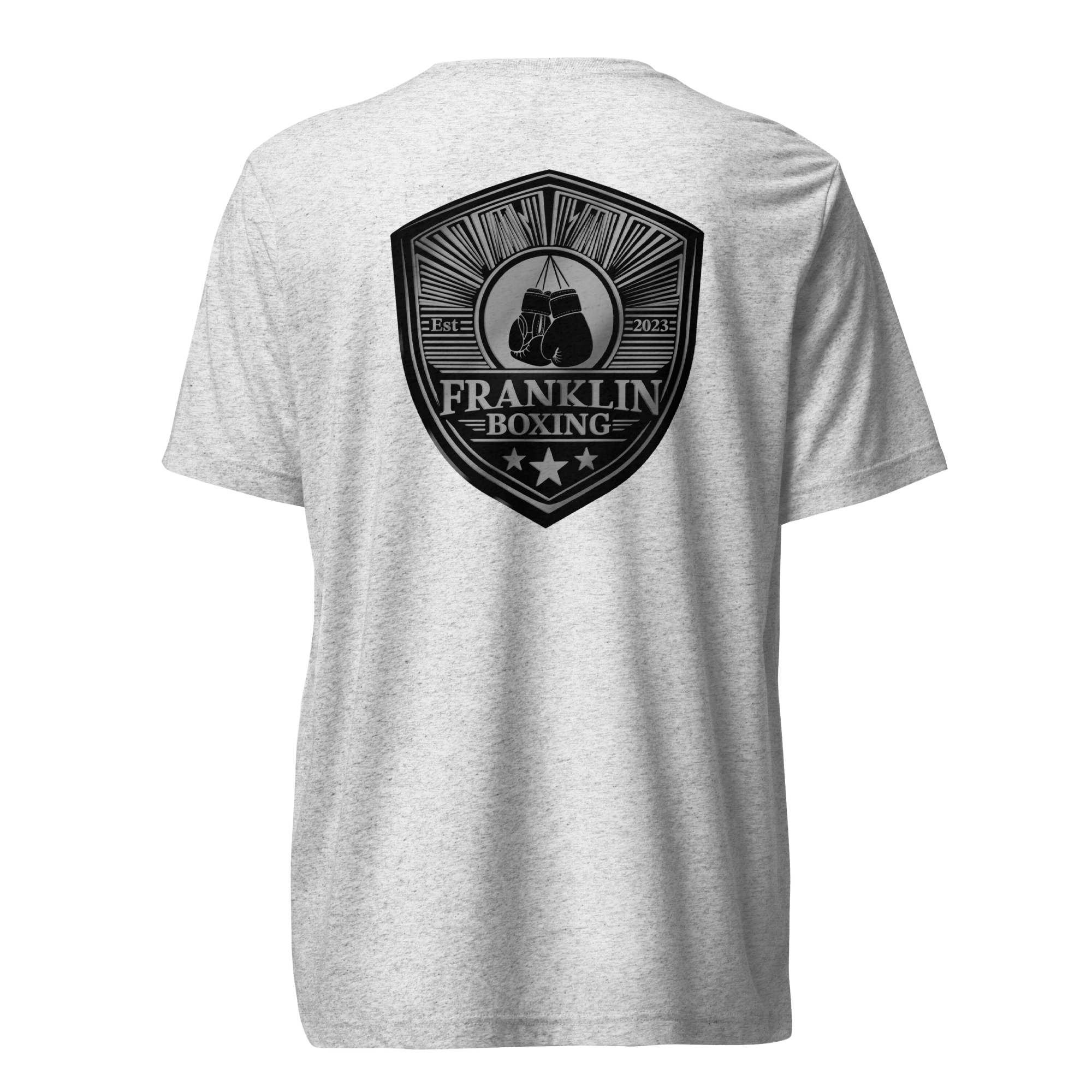 Franklin Boxing | Black Performance Shirt Printed Back - Clutch -