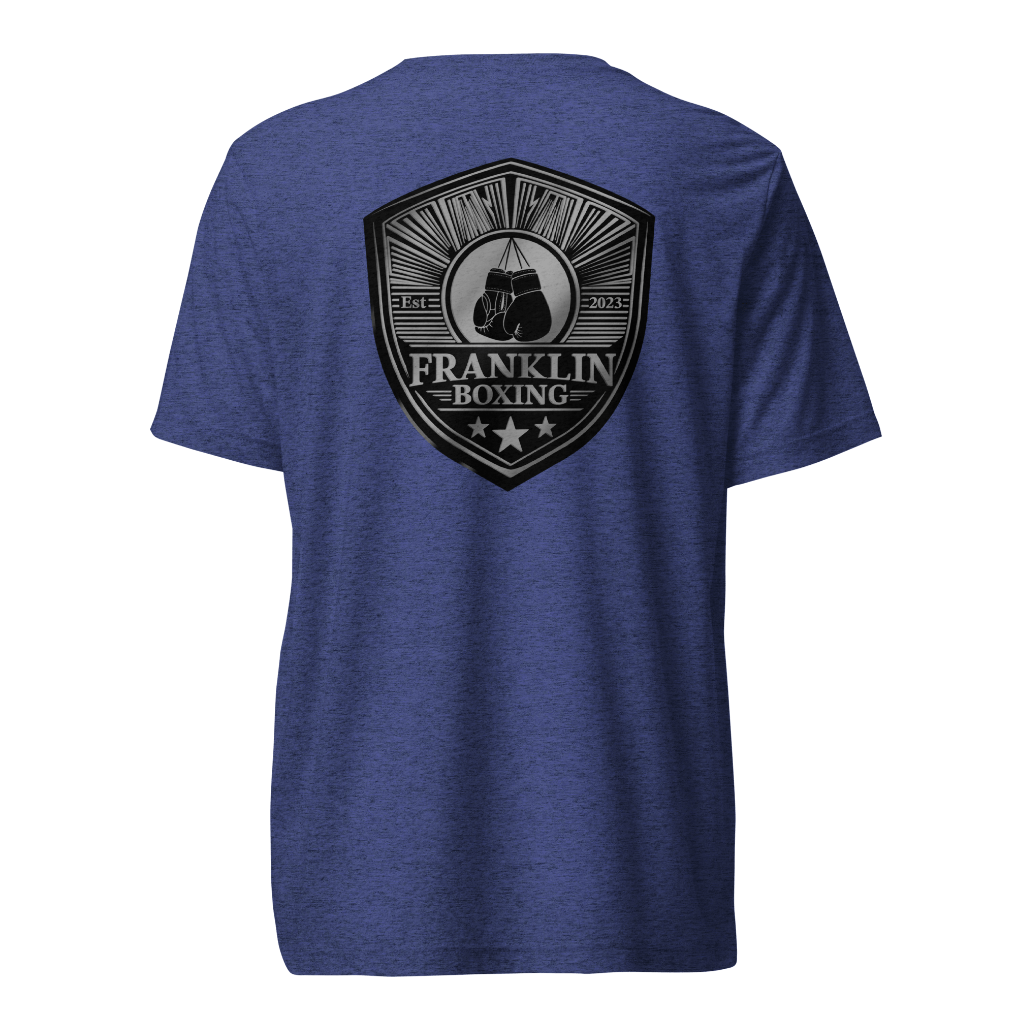 Franklin Boxing | Black Performance Shirt Printed Back - Clutch -