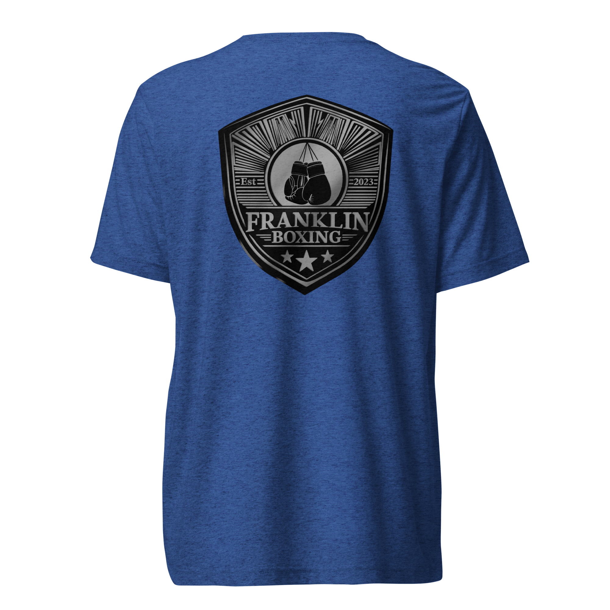 Franklin Boxing | Black Performance Shirt Printed Back - Clutch -