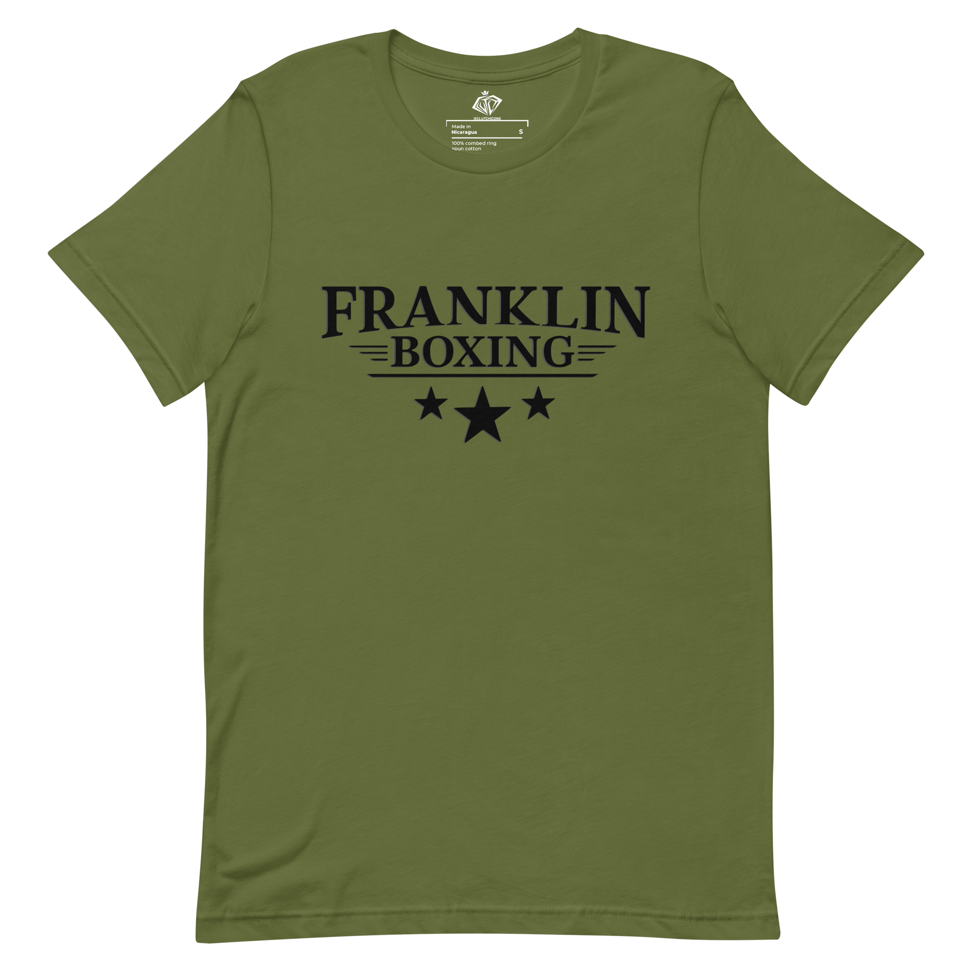 Franklin Boxing | Black Staple Cotton Shirt - Clutch -