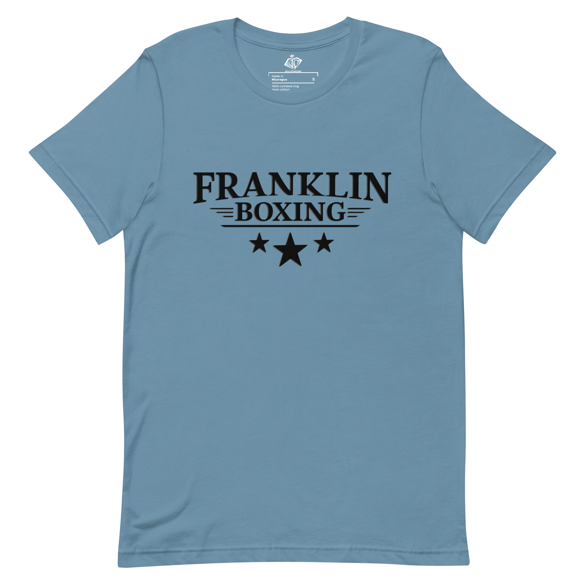 Franklin Boxing | Black Staple Cotton Shirt - Clutch -