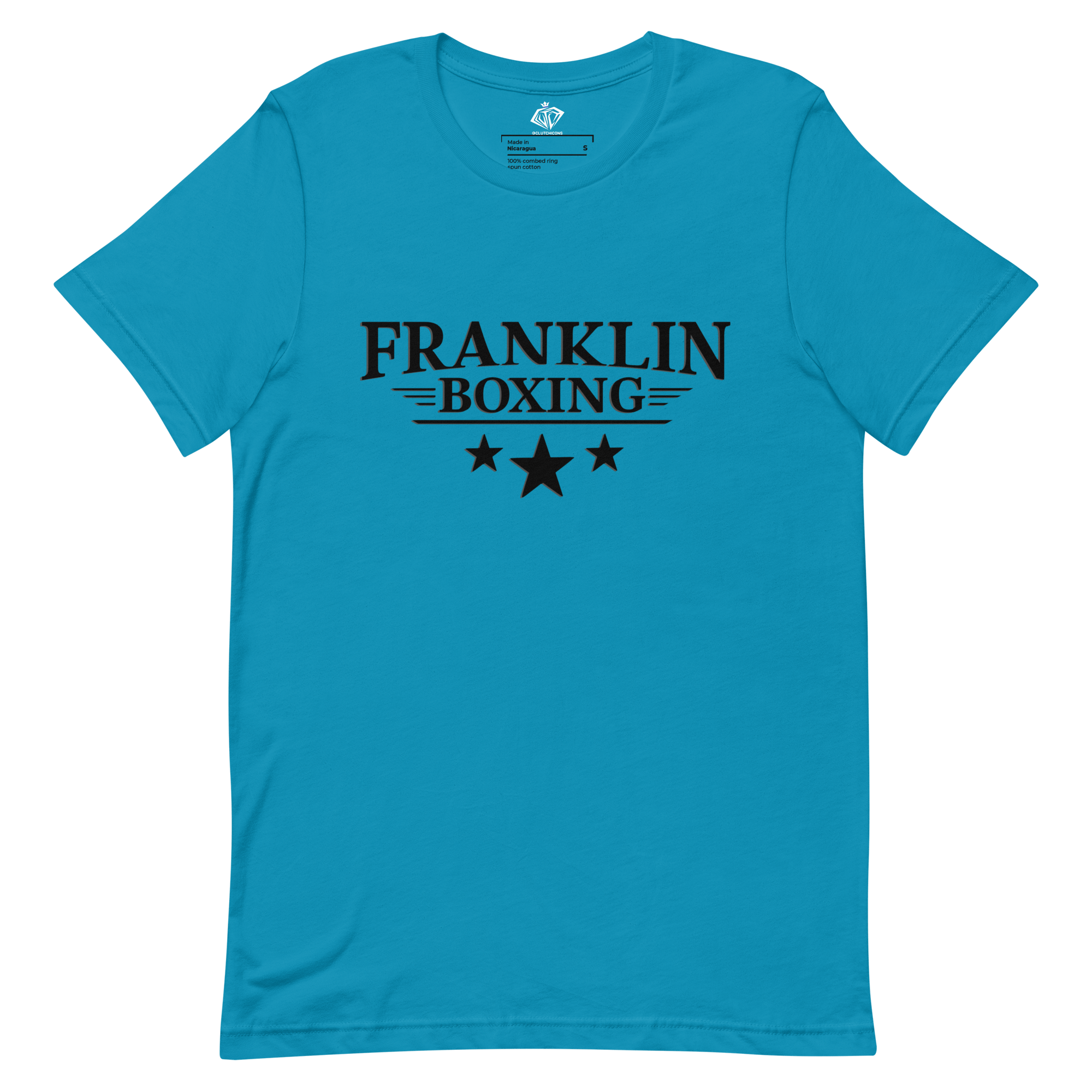 Franklin Boxing | Black Staple Cotton Shirt - Clutch -