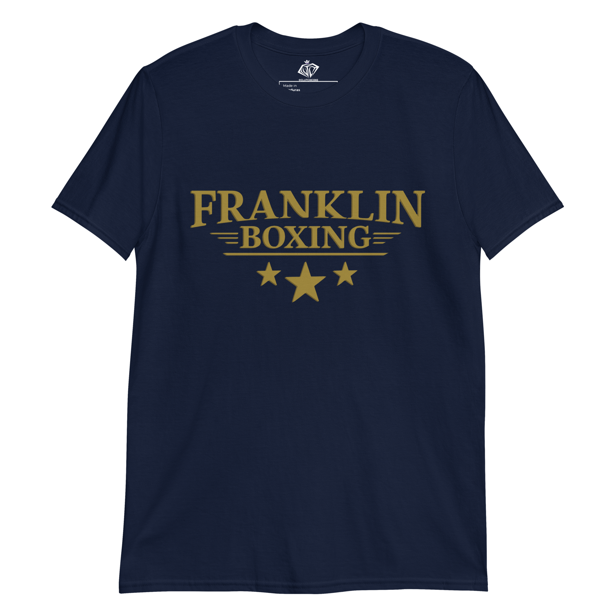 Franklin Boxing | Classic Cotton Shirt Printed Back - Clutch -